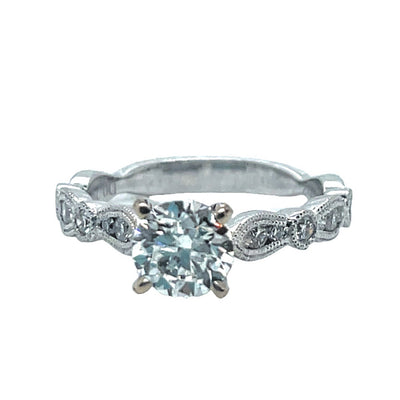 Engagement Diamond Ring - Round 1.CT