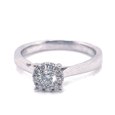 Diamond Ring Princess Cut