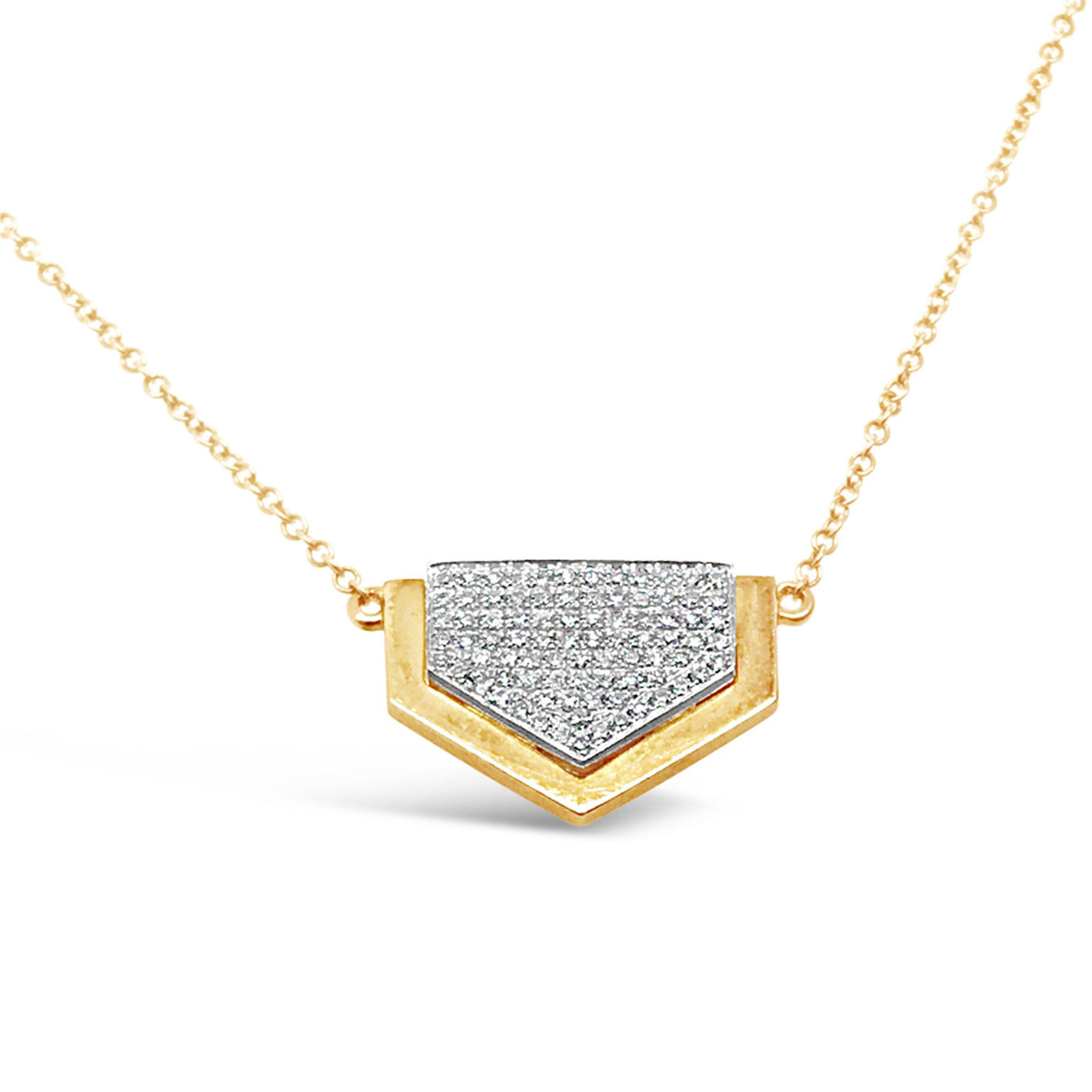 14ky Gold Diamond Adjustable Necklace